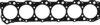 GLASER H40538-00 Gasket, cylinder head